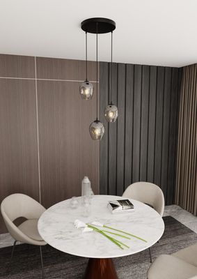 Emibig Lighting Taklampa ISTAR 3 BL PREMIUM GRAFIT