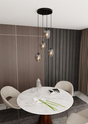 Emibig Lighting Taklampa ISTAR 4 BL PREMIUM GRAFIT