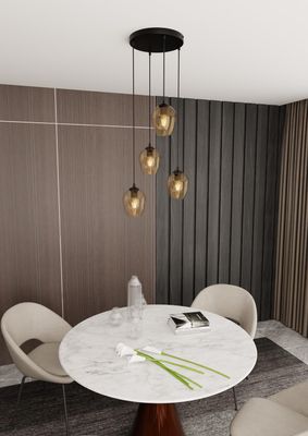 Emibig Lighting Taklampa ISTAR 4 BL PREMIUM HONUNG