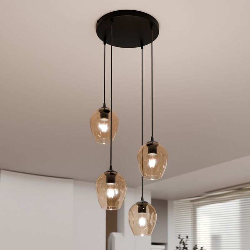 Emibig Lighting Taklampa ISTAR 4 BL PREMIUM HONUNG