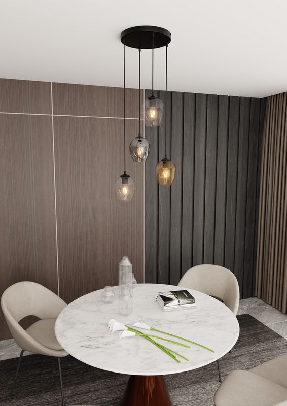 Emibig Lighting Taklampa ISTAR 4 BL PREMIUM MIX