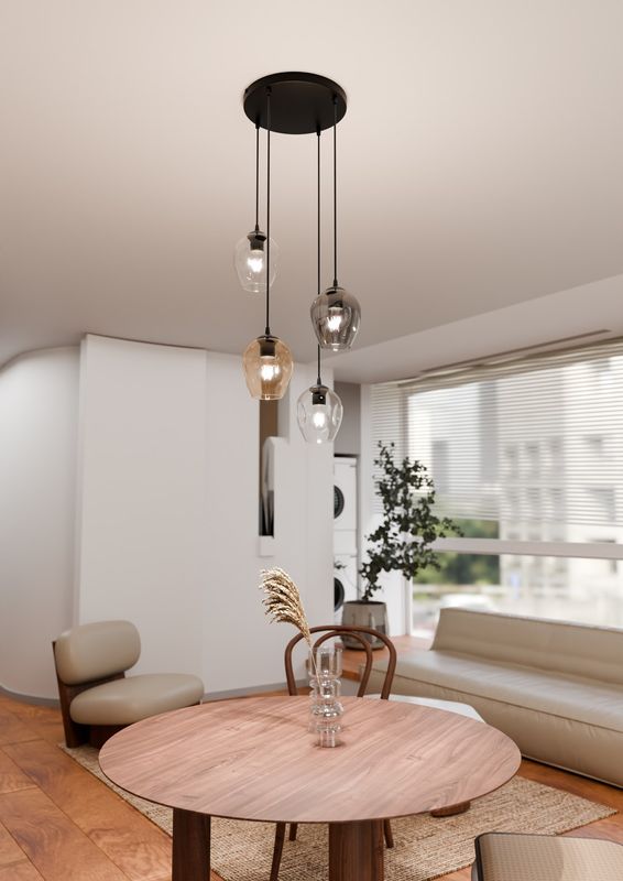 Emibig Lighting Taklampa ISTAR 4 BL PREMIUM MIX