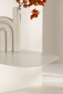 Venture Home San Jose Sidobord i Beiget Stål