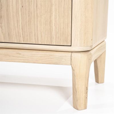 Eleonora TV-bänk Harvey - 4drs. Natur