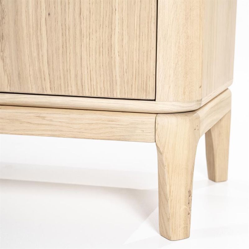 Eleonora TV-bänk Harvey - 4drs. Natur