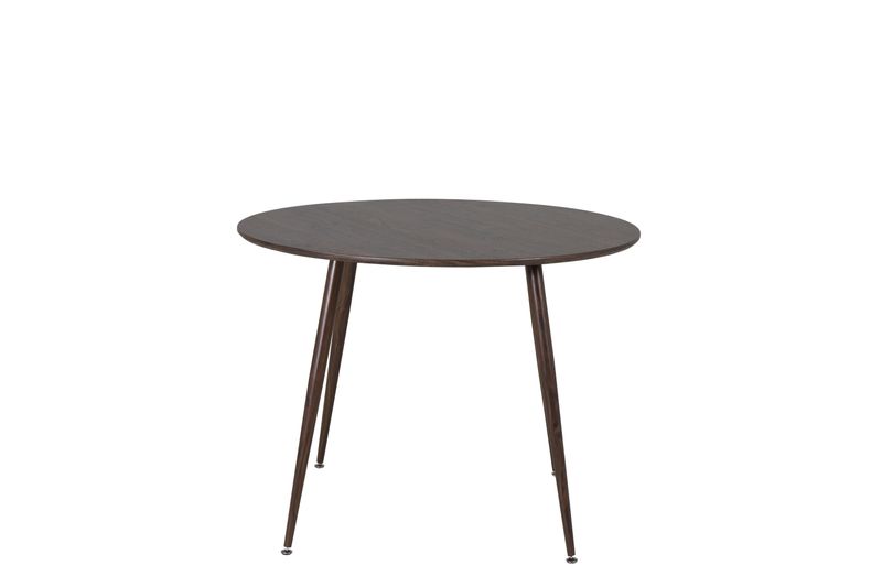 Venture Home Plaza Runt Matbord i Brun MDF och Metall