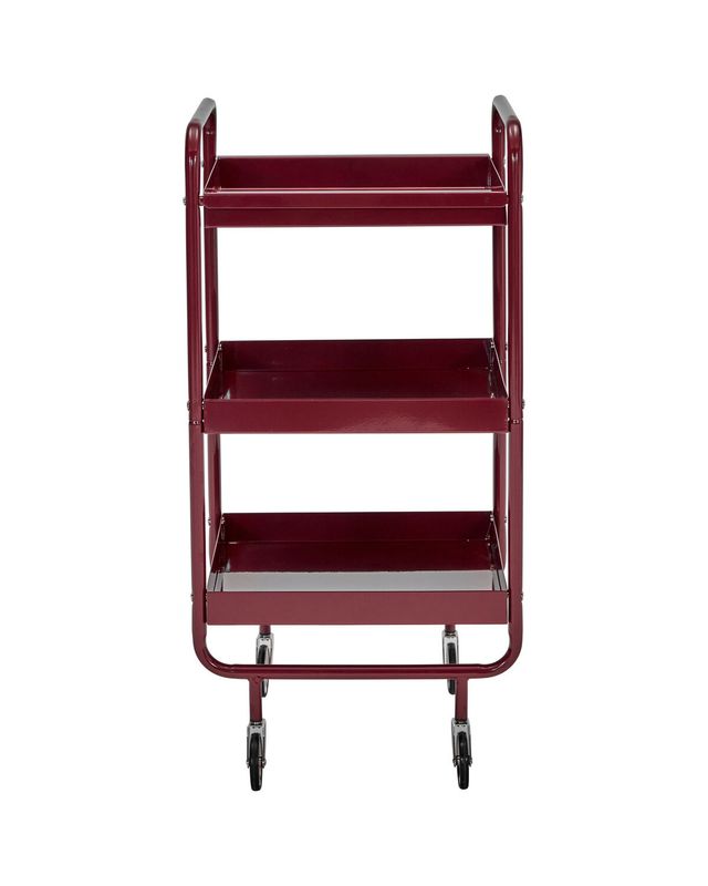 House Doctor Roll Serveringsvagn Bordeaux Vinröd