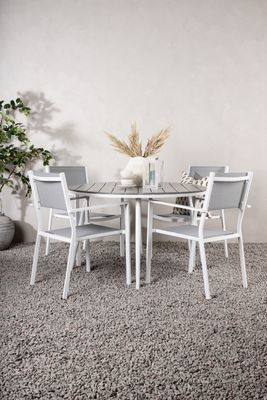 Venture Home Break Rund Matgrupp