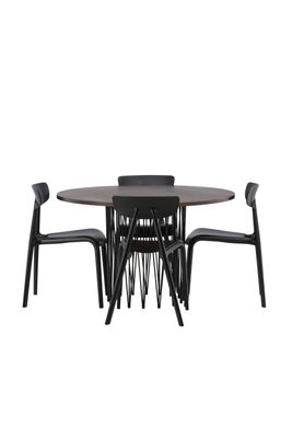 Venture Home Stone Rund Matgrupp