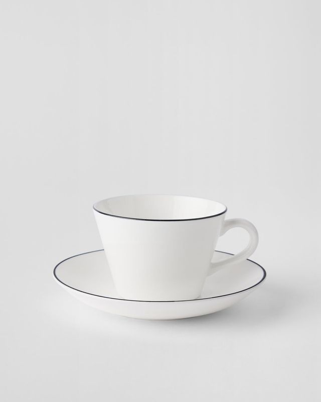Gustavsberg NATUR Snövit, Kaffegods, kon