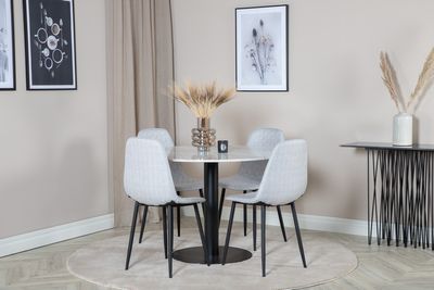 Venture Home Estelle Rund Matgrupp