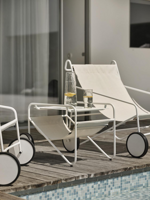 Brafab Poul Sidobord Vit