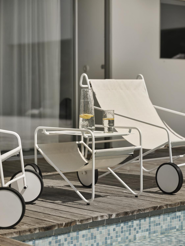 Brafab Poul Sidobord Vit