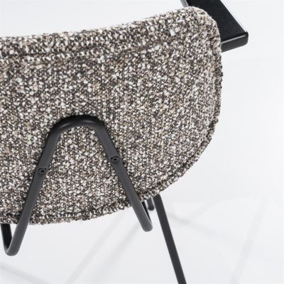 Eleonora Stol Jon med Armstöd - Taupe Maywood Mullvad