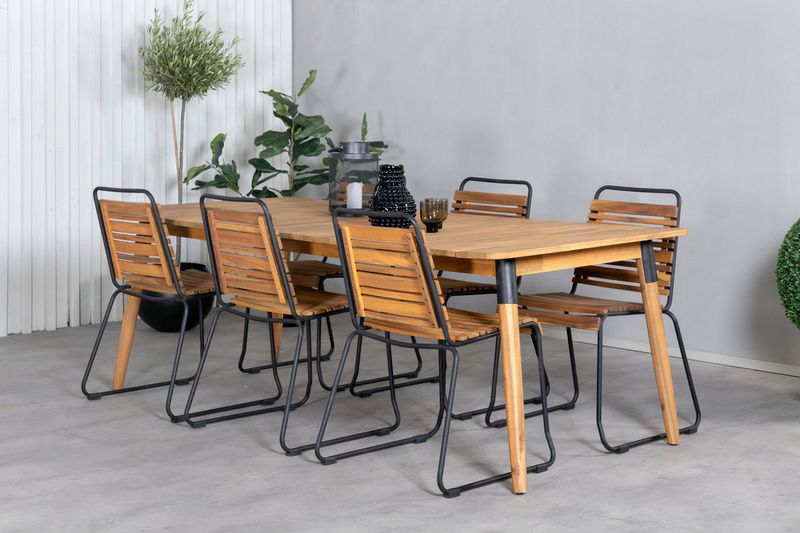 Venture Home Julian, Bois Matgrupp Natur