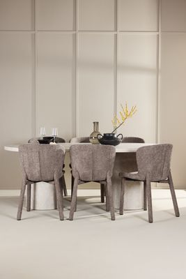 Venture Home Matbord Narvik med Astoria Stol