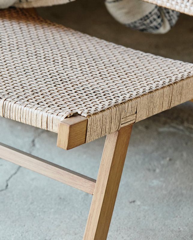 Nordal VASAI lounge stol, natur