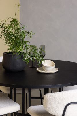 Venture Home Matgrupp Copenhagen med 4 Matstolar Chico