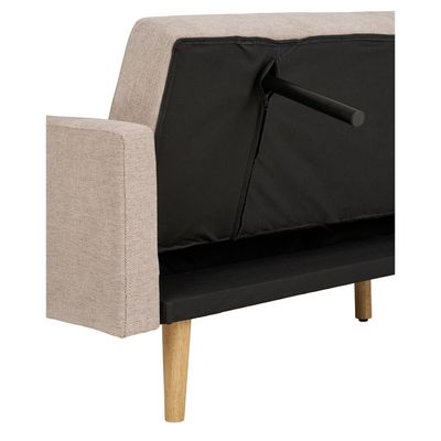 House Nordic Kells Bäddsoffa Mörk Sand
