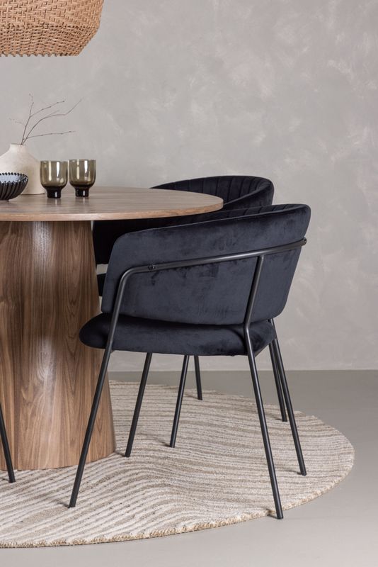 Venture Home Matgrupp Lanzo med stolarna Selma