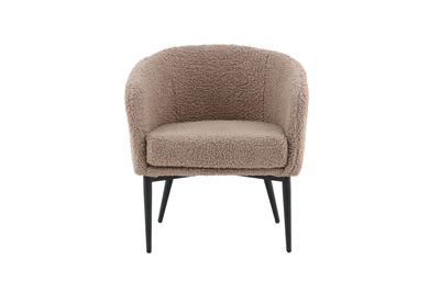 Venture Home Fluffy Fåtölj - Brun Teddy