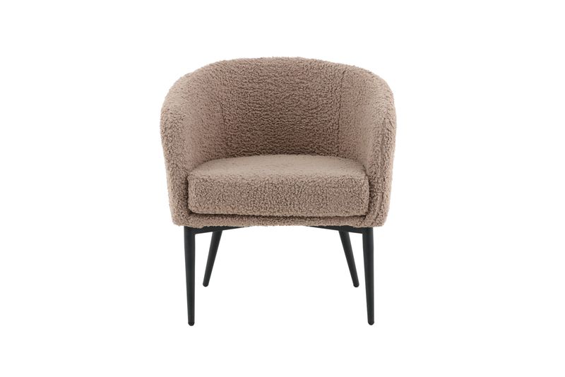 Venture Home Fluffy Fåtölj - Brun Teddy