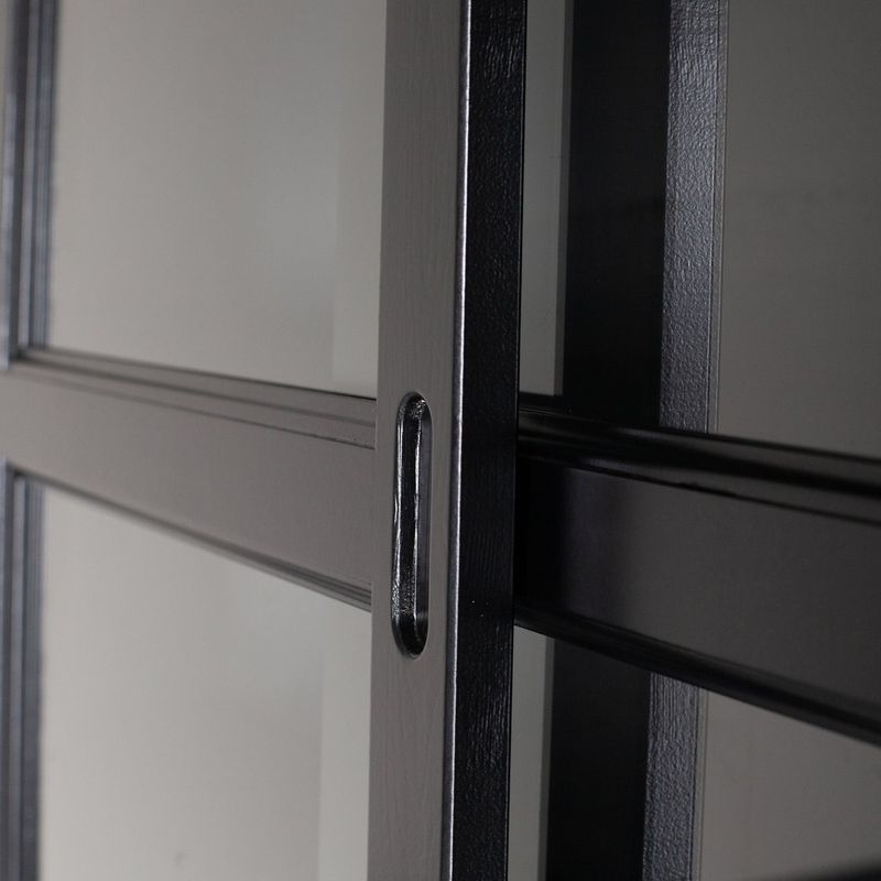 WOOOD Lagos Buffetskåp i Svart Furu