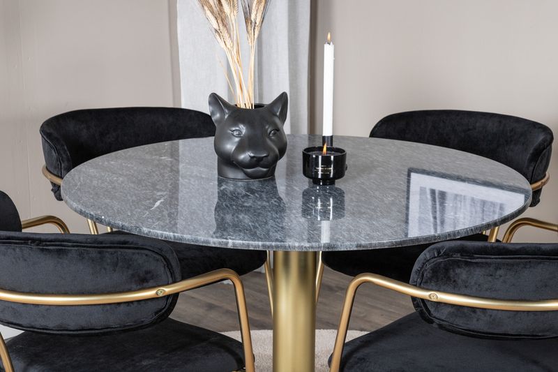 Venture Home Estelle Rund Matgrupp