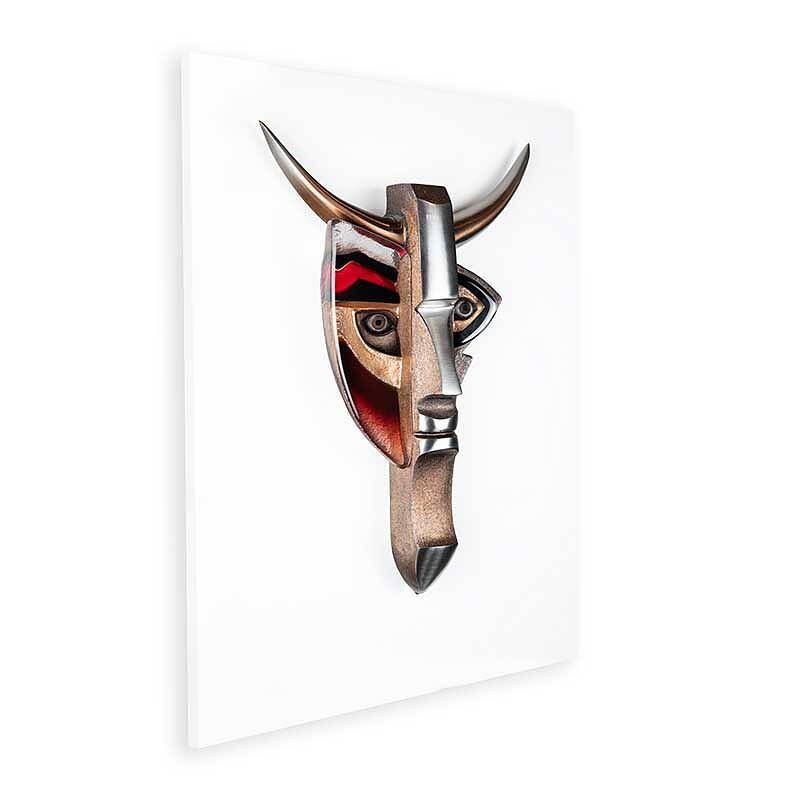 Målerås Tyr II Ltd Ed 49ex Väggskulptur