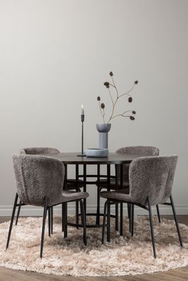 Venture Home Matgrupp Copenhagen med 4st Matstolar Modesto