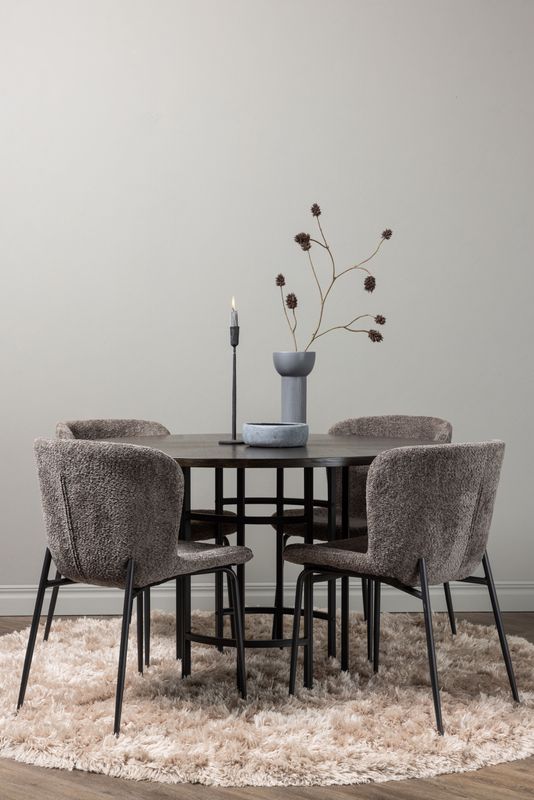 Venture Home Matgrupp Copenhagen med 4st Matstolar Modesto