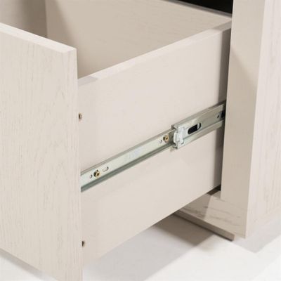 Eleonora TV-bänk Helsinki 200cm - Taupe Mullvad