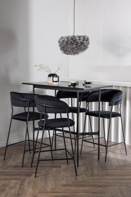 Venture Home Barset Rax med stolarna Lui