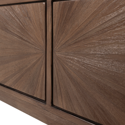 WOOOD SUN TV-bänk i Återvunnet Teak Brun