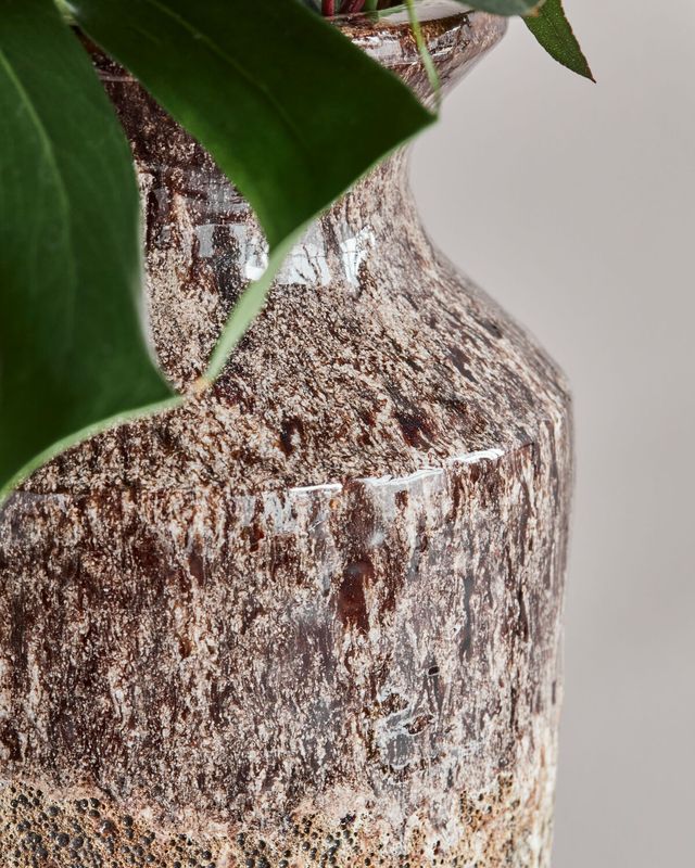 House Doctor Maya Vas Antikbrun Stengods