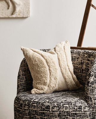 Nordal BOMU Loungefåtölj - Svart/Vit