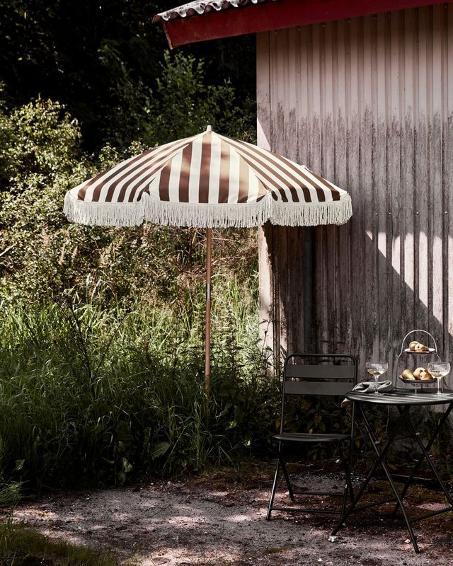 House Doctor Shade Parasoll Gyllenbrun Golden