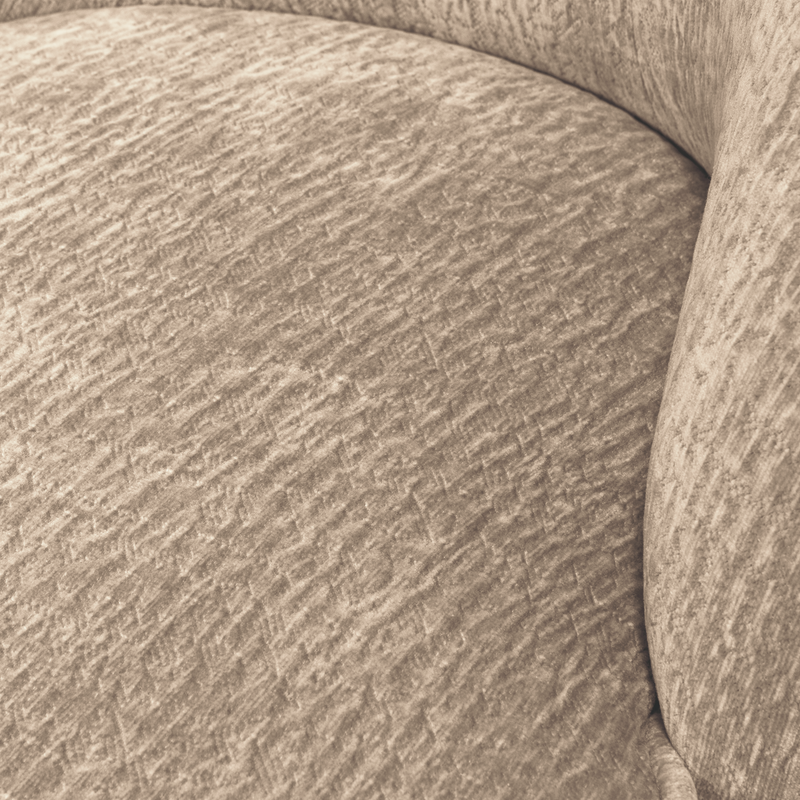 WOOOD Vogue Fåtölj i 3D Chenille Sand