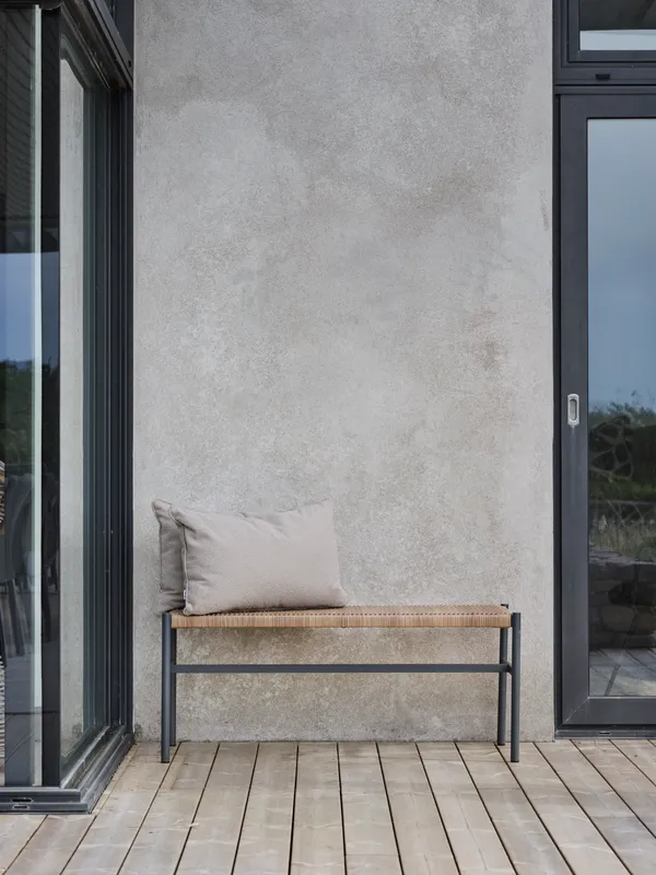 Brafab DK bänk - Anthracite