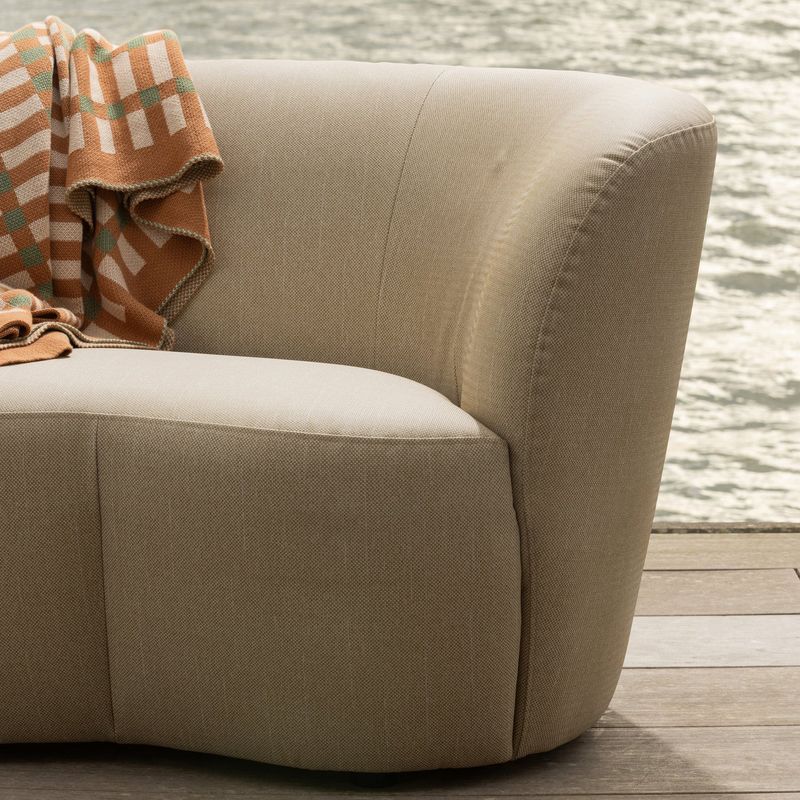 WOOOD Stone Trädgårdssoffa Höger Sand [FSC]