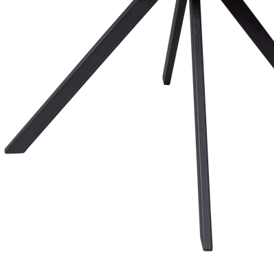 WOOOD Fenne Svängbar Matstol i Läderlook Konjak 2 st