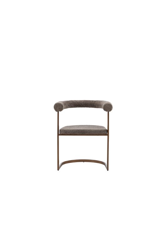 Venture Home Morning Matstol 2-pack i Grå Boucle