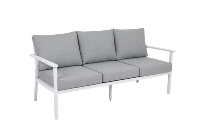 Brafab Samvaro 3-sits soffa vit/grå