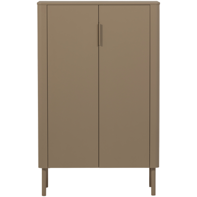 WOOOD Gunnar 2-Dörrars Skåp i Furu - Mud