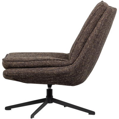 WOOOD Milaro Svängbar Fåtölj Brun Melange