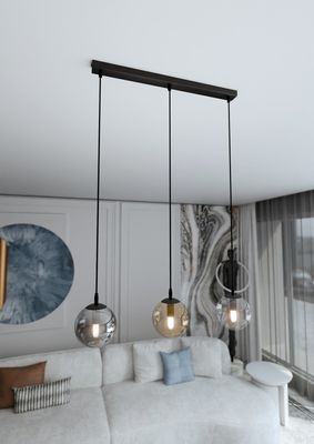 Emibig Lighting Taklampa COSMO 3 BL MIX