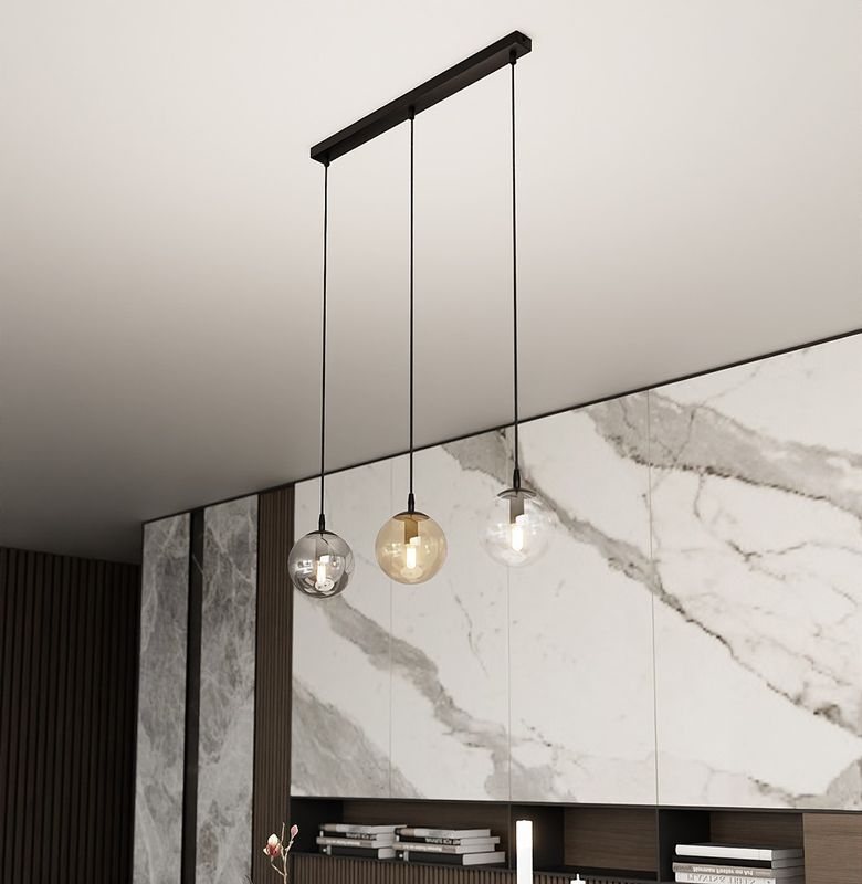 Emibig Lighting Taklampa COSMO 3 BL MIX
