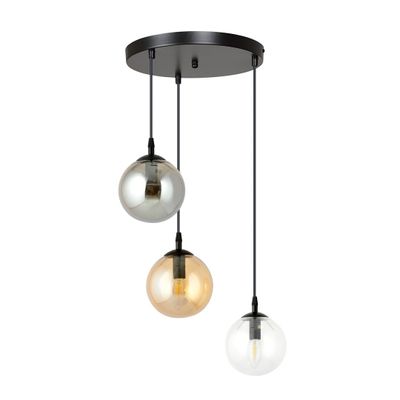 Emibig Lighting Taklampa COSMO 3 BL PREMIUM MIX