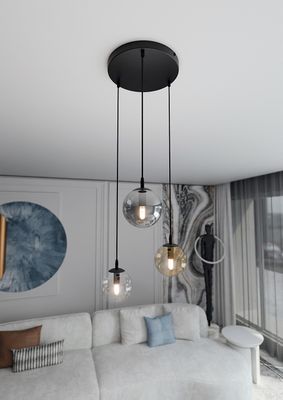 Emibig Lighting Taklampa COSMO 3 BL PREMIUM MIX