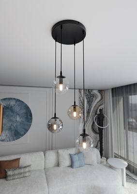 Emibig Lighting Taklampa COSMO 4 BL PREMIUM MIX